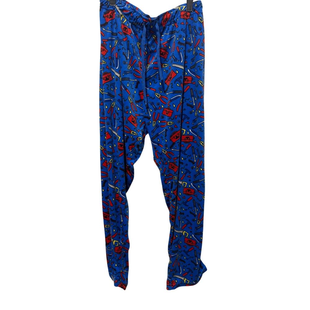 Mens Pajama Pants Tools Fathers day wrench toolbox Dad Grandpa gift  Size 2XL
